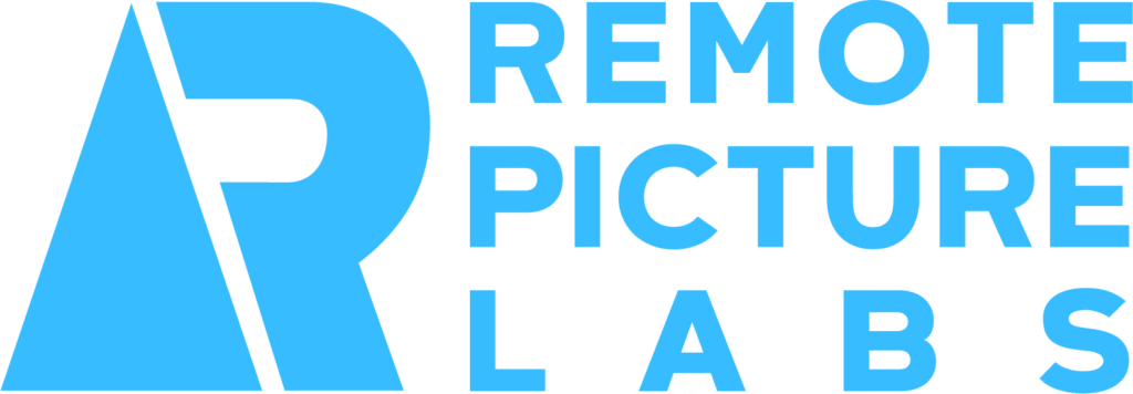 Remote Picture Labs logo in blue