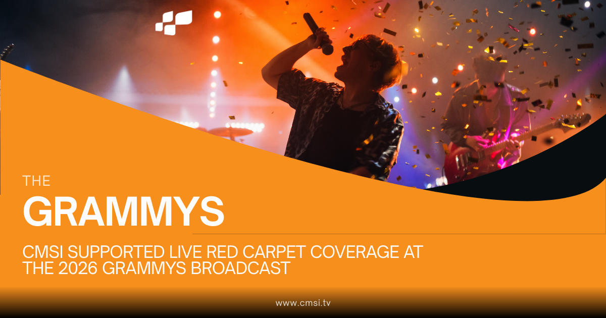 CMSI Supporting Live Broadcast Coverage at the GRAMMYS in 2026
